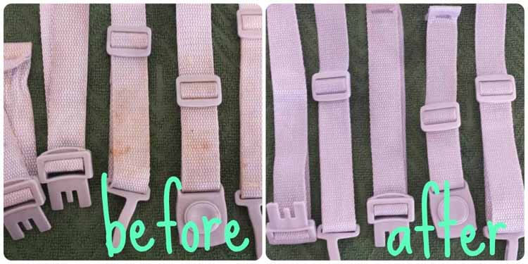 Cleaning High Chair Straps