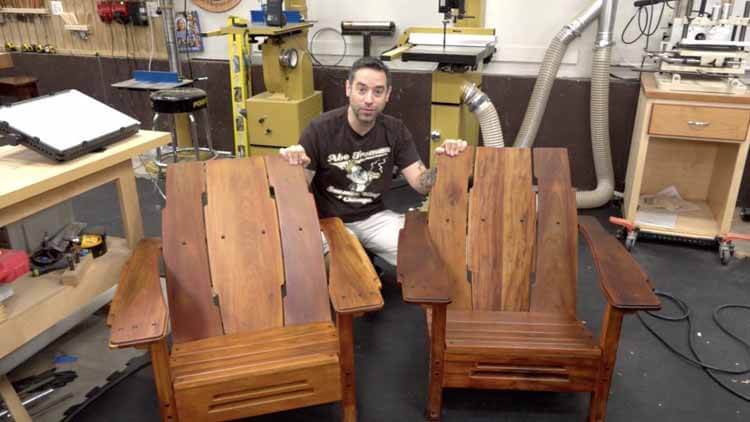 Refinishing Wood Adirondack Chair