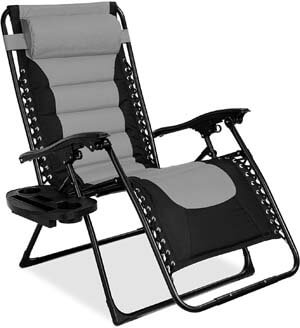 Best Choice Products Oversized Padded Zero Gravity Chair