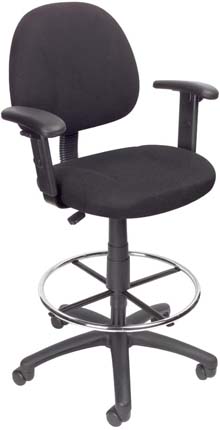 Boss Office Products Ergonomic Standing Desk Chair