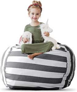 Creative QT Stuffed Animal Storage Bean Bag Chair