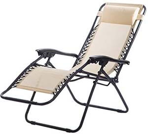 FDW Zero Gravity Lounge Chair For Beach