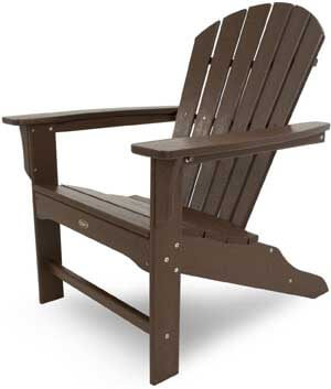 Trex Outdoor Furniture Cape Cod Plastic Adirondack Chair