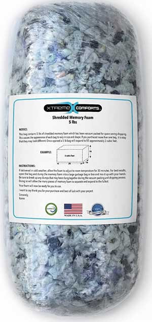 Xtreme Comforts Replacement Fill for Bean Bags and Pillows